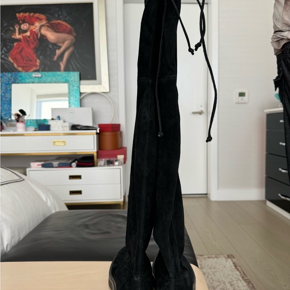 LOW START! Stuart Weitzman Women's Lowland Bold Over The Knee Boots - Picture 6 of 9